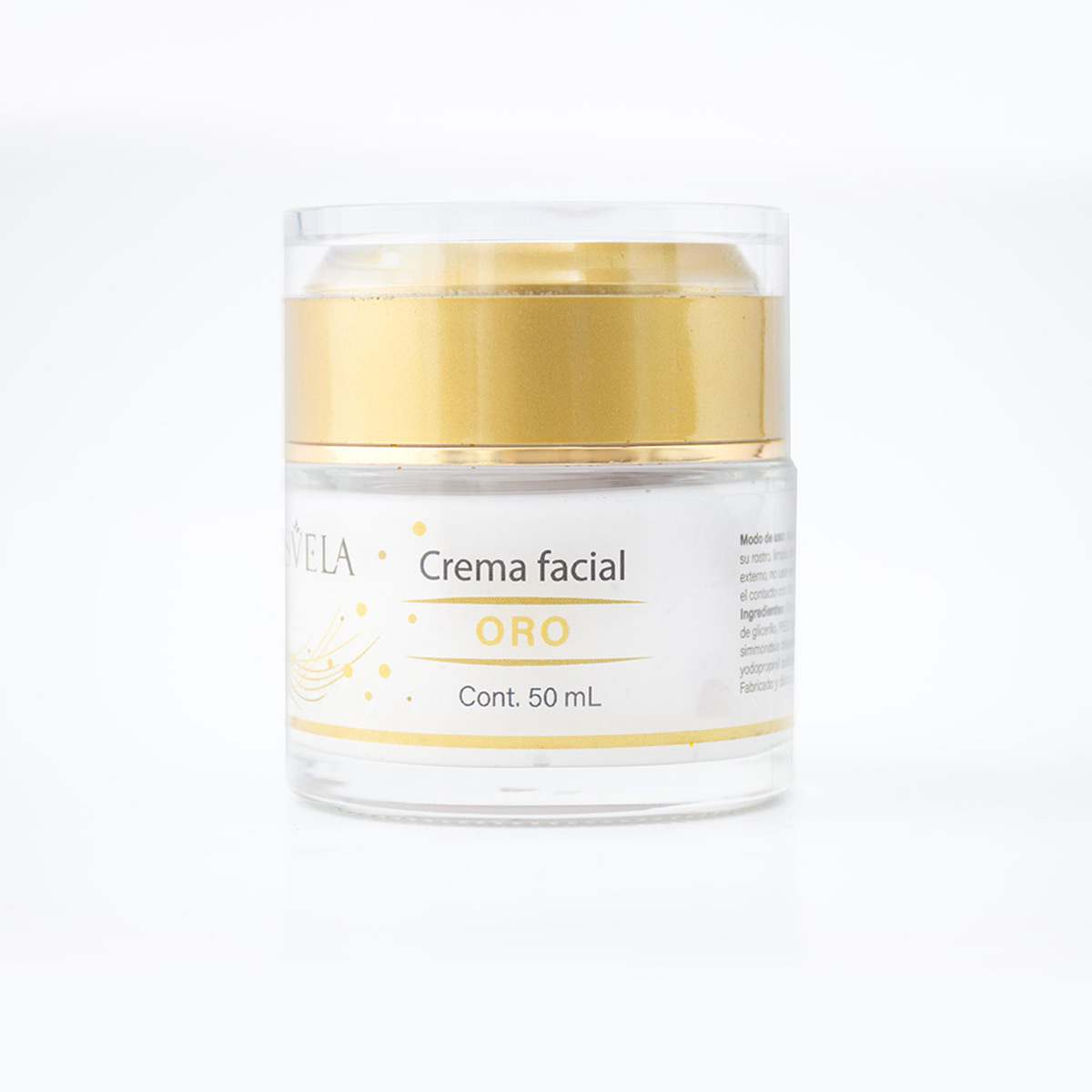 Cosvela crema facial con oro y zinc