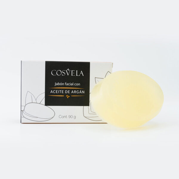 Cosvela Jabón facial con aceite de argán